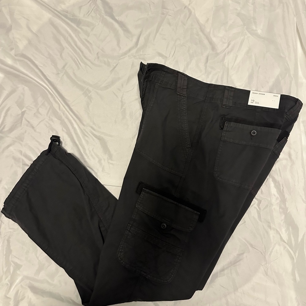 American Eagle Outfitters Dark Gray Cargo Pants - Picture 5 of 5